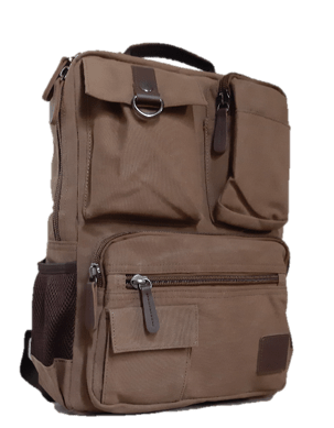 Canvas back pack 1