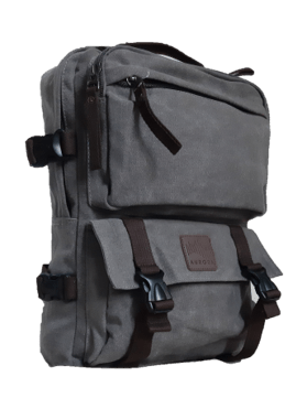 Canvas back pack 2