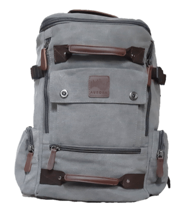 Vintage canvas back pack 3